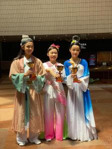 青年組中國舞組比賽