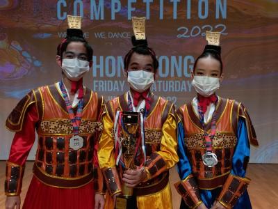 舞蹈組於IYDC國際年青舞蹈家舞蹈大賽2022奪兩亞兩季佳績